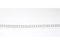 Witgouden collier met diamanten 3.50 carat - afbeelding 5 van  8