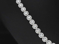 Witgouden collier met diamanten en briljanten 12.50 carat - afbeelding 5 van  8