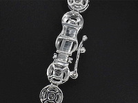 Witgouden collier met diamanten en briljanten 12.50 carat - afbeelding 7 van  8