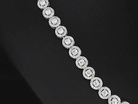 Witgouden collier met diamanten en briljanten 12.50 carat - afbeelding 4 van  8