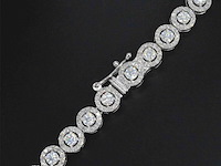Witgouden collier met diamanten en briljanten 12.50 carat - afbeelding 5 van  8