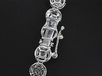Witgouden collier met diamanten en briljanten 12.50 carat - afbeelding 6 van  8