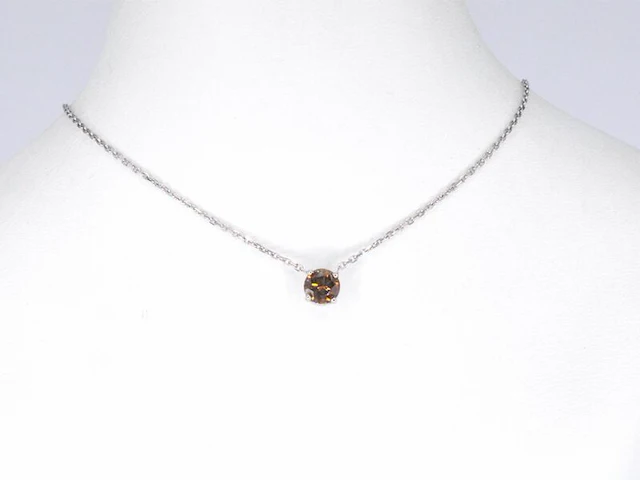 Witgouden collier met een diamant van 1.00 carat - afbeelding 5 van  11