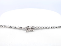 Witgouden collier met natuurlijke diamanten 4.00 carat - afbeelding 6 van  10