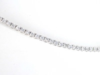 Witgouden collier met natuurlijke diamanten 8.00 carat - afbeelding 4 van  12