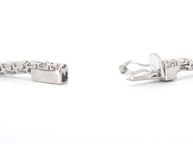Witgouden collier met natuurlijke diamanten 8.00 carat - afbeelding 7 van  12