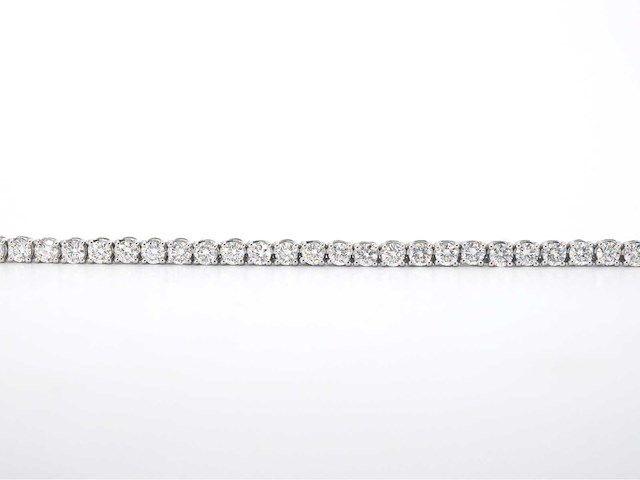 Witgouden collier met natuurlijke diamanten 8.00 carat - afbeelding 9 van  12