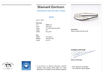 Witgouden design armband met witte en zwarte briljanten diamanten - afbeelding 3 van  6