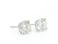 Witgouden diamanten oorbellen van 3.00 carat - afbeelding 7 van  8