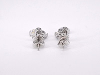 Witgouden diamanten oorhangers met diamanten 1.50 carat - afbeelding 6 van  8