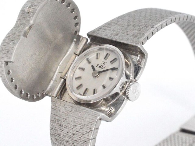 Witgouden ebel horloge - afbeelding 6 van  12