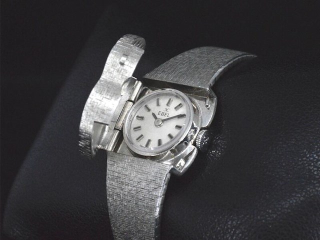 Witgouden ebel horloge - afbeelding 4 van  9