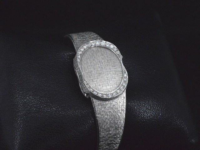 Witgouden ebel horloge - afbeelding 5 van  9
