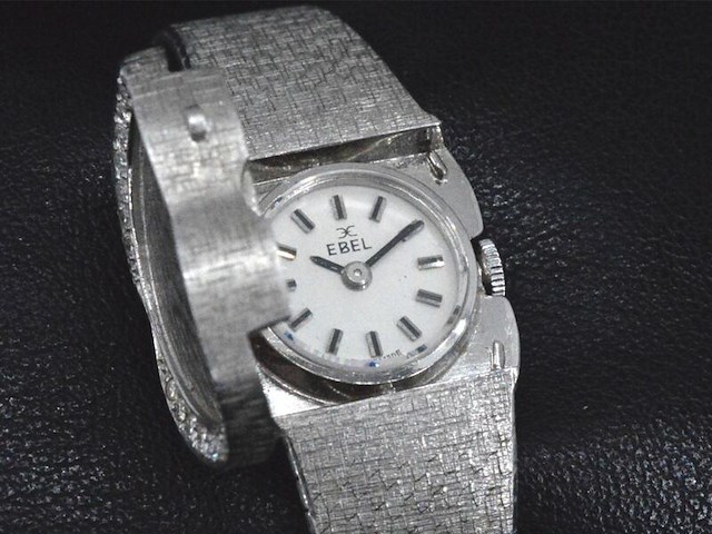 Witgouden ebel horloge - afbeelding 6 van  9