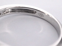 Witgouden entourage ring met briljant geslepen diamanten 1.00 carat - afbeelding 11 van  11