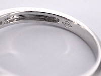 Witgouden entourage ring met briljant geslepen diamanten 1.00 carat - afbeelding 11 van  11