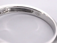 Witgouden entourage ring met briljant geslepen diamanten 1.00 carat - afbeelding 12 van  12