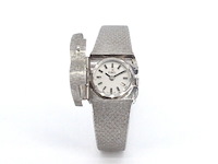 Witgouden entourage ring met diamanten en zuidzee parel - afbeelding 5 van  12