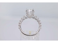 Witgouden exclusieve ring met een diamant van 2.00 carat - afbeelding 3 van  7