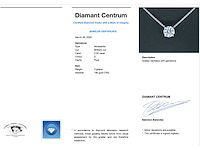 Witgouden halsketting met een briljant van 2.00 carat - afbeelding 3 van  8