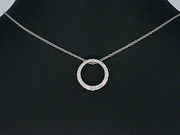 Witgouden hanger briljant 0.40 ct - afbeelding 2 van  9