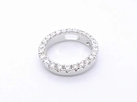 Witgouden hanger briljant 0.40 ct - afbeelding 7 van  9