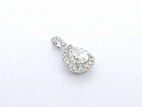 Witgouden hanger briljant 1.00 ct - afbeelding 5 van  9