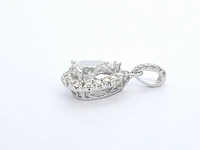 Witgouden hanger briljant 1.00 ct - afbeelding 7 van  9