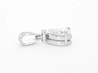 Witgouden hanger diamant peer 2.01 ct - afbeelding 8 van  10