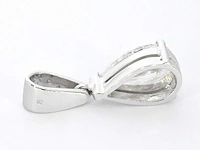 Witgouden hanger diamant peer 2.01 ct - afbeelding 10 van  10