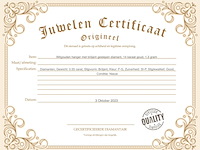 Witgouden hanger met briljant geslepen diamant, excl. ketting - afbeelding 3 van  7