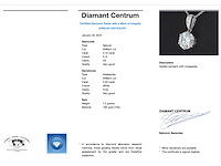 Witgouden hanger met diamanten en briljant 2.00 carat - afbeelding 3 van  9