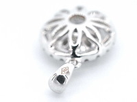 Witgouden hanger met diamanten - afbeelding 8 van  8