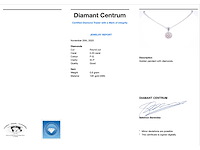 Witgouden hanger met diamanten - afbeelding 3 van  7