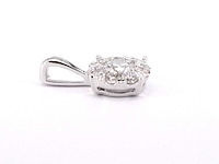 Witgouden hanger met diamanten - afbeelding 6 van  7