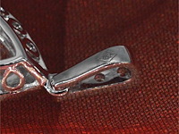 Witgouden hanger met druppelvorm briljant 3.00 carat - afbeelding 8 van  8