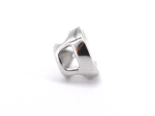 Witgouden hanger met een briljant geslepen diamant - afbeelding 6 van  7