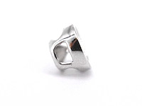 Witgouden hanger met een briljant geslepen diamant - afbeelding 6 van  7
