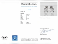 Witgouden oorbellen diamant 0.60 ct - afbeelding 5 van  5