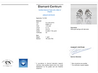 Witgouden oorbellen diamant 1.00 ct - afbeelding 5 van  5