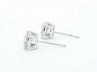 Witgouden oorbellen diamant 2.00 ct igi - afbeelding 5 van  9