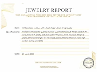 Witgouden oorbellen diamant - afbeelding 4 van  4