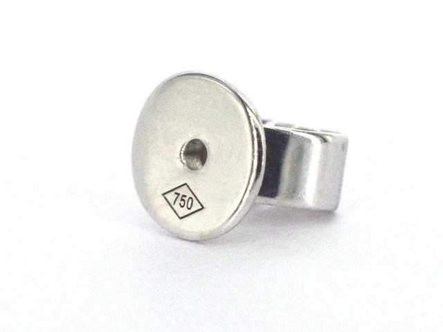 Witgouden oorbellen diamanten 2.00 carat - afbeelding 9 van  9