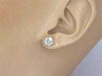 Witgouden oorbellen met briljanten van 2.00 carat - afbeelding 2 van  9
