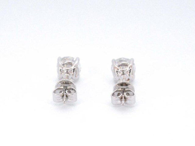 Witgouden oorbellen met natuurlijke diamanten 1.51 carat (gia gecertificeerd) - afbeelding 10 van  12
