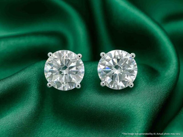 Witgouden oorbellen met natuurlijke diamanten 1.51 carat (gia gecertificeerd) - afbeelding 12 van  12