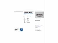Witgouden pavé ring diamant 0.90 ct - afbeelding 5 van  11