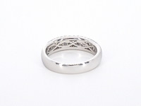 Witgouden pave ring met diamanten 0.90 carat - afbeelding 10 van  12
