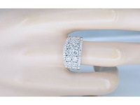 Witgouden pavering met diamanten - afbeelding 2 van  8