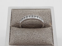 Witgouden ring, 18 karaats - afbeelding 1 van  10
